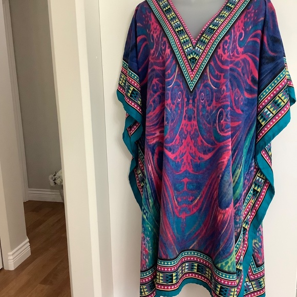 Vintage Winlar One Size Caftan Tunic - Picture 8 of 9